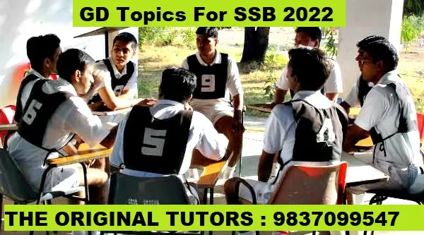 GD Topics for SSB 2022